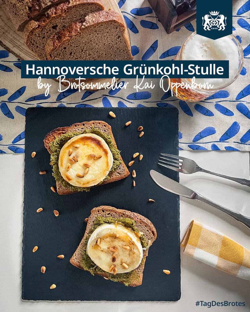 Grünkohl trifft auf Ziegenkäse