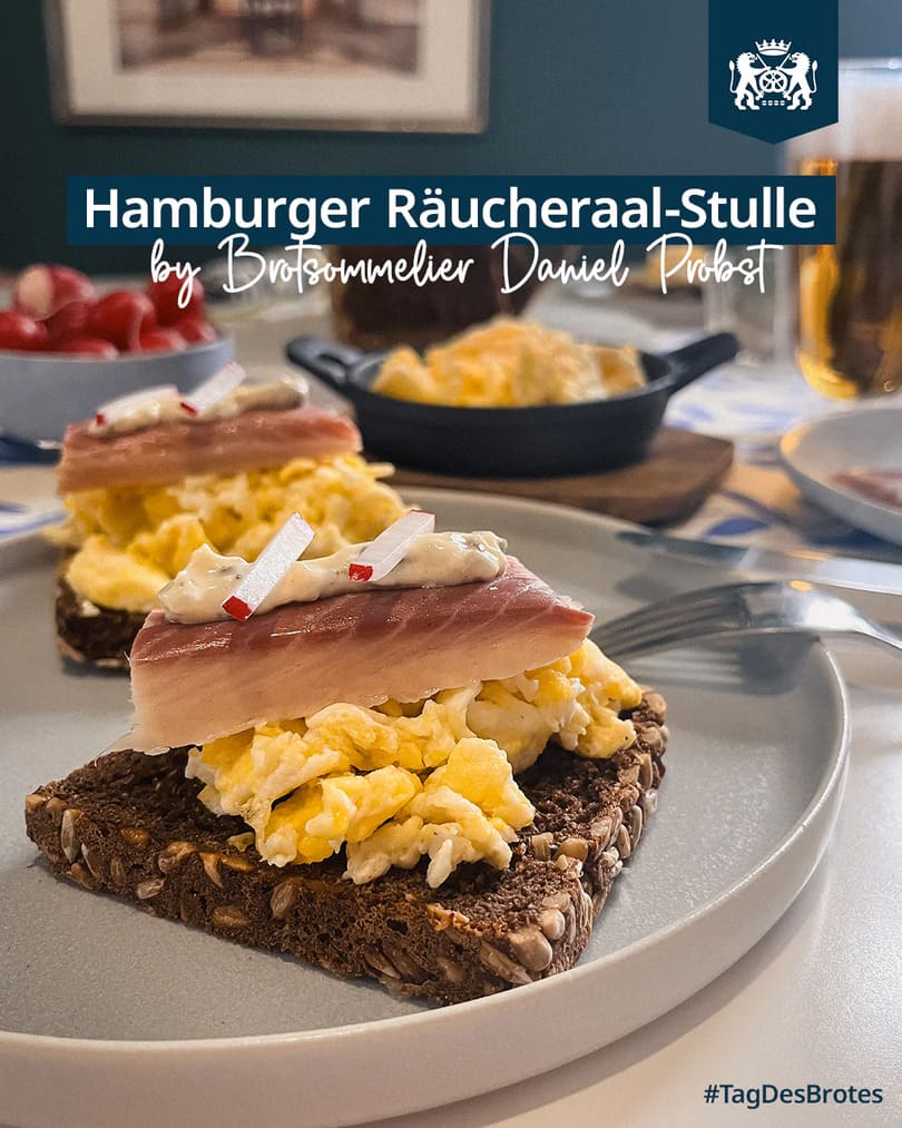 Hamburger Räucheraal-Stulle