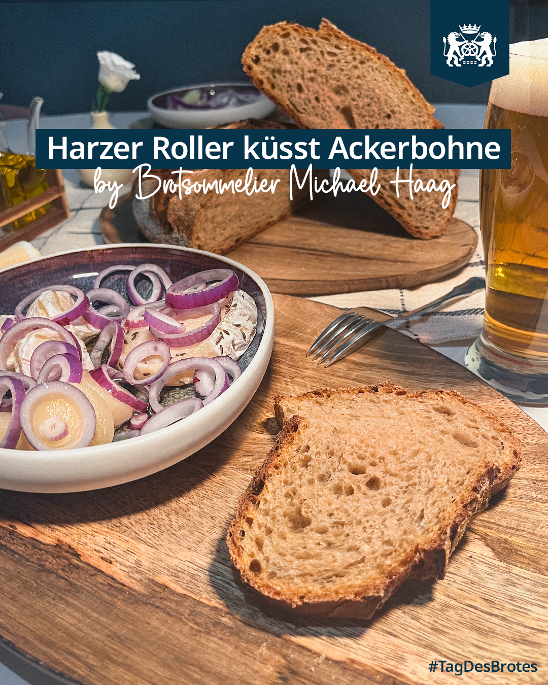 Harzer Roller küsst Ackerbohne