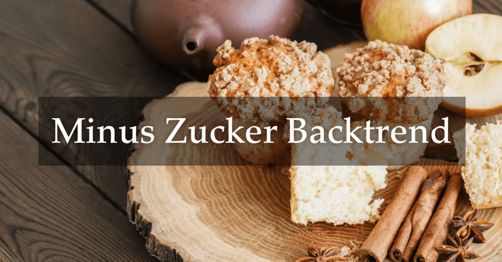 Gebäck mit wenig Zucker