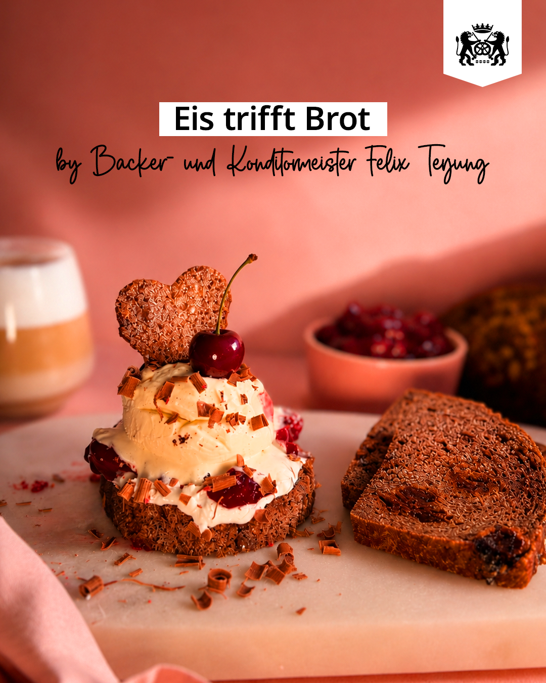 Eis trifft Brot