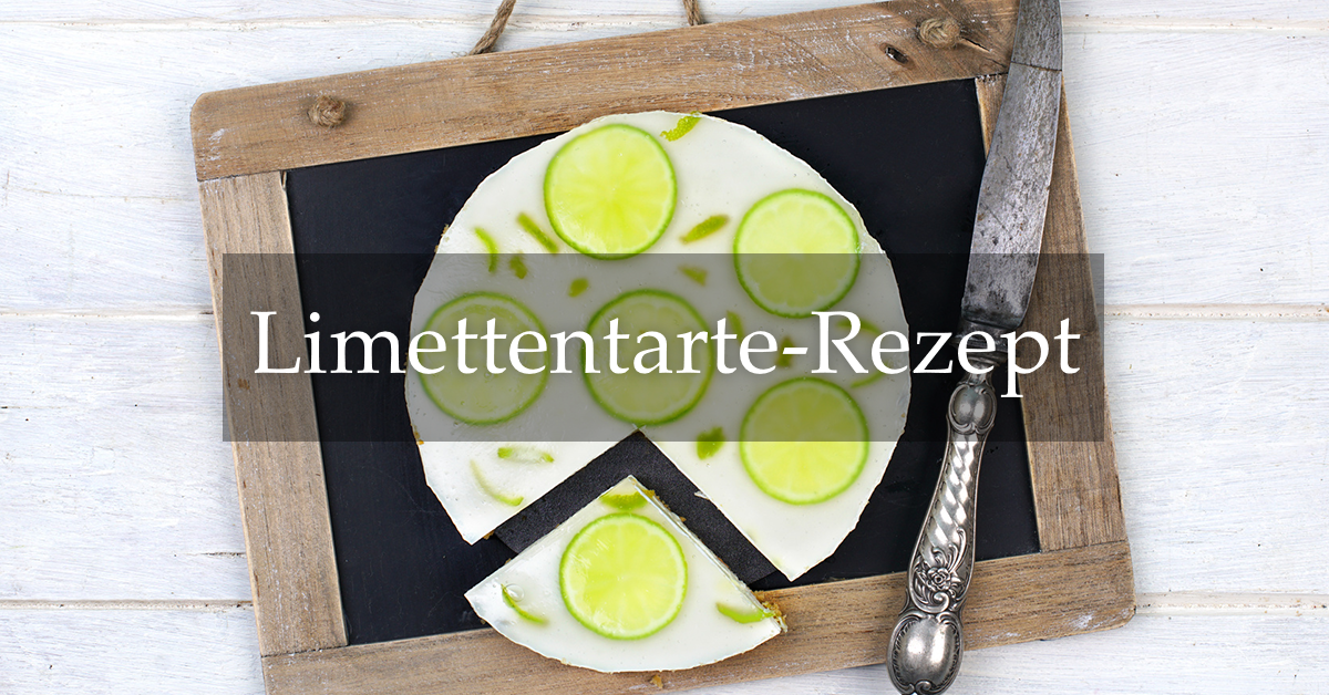 Rezept Fruchtige Limettentarte für heiße Tage - Deutsche Innungsbäcker